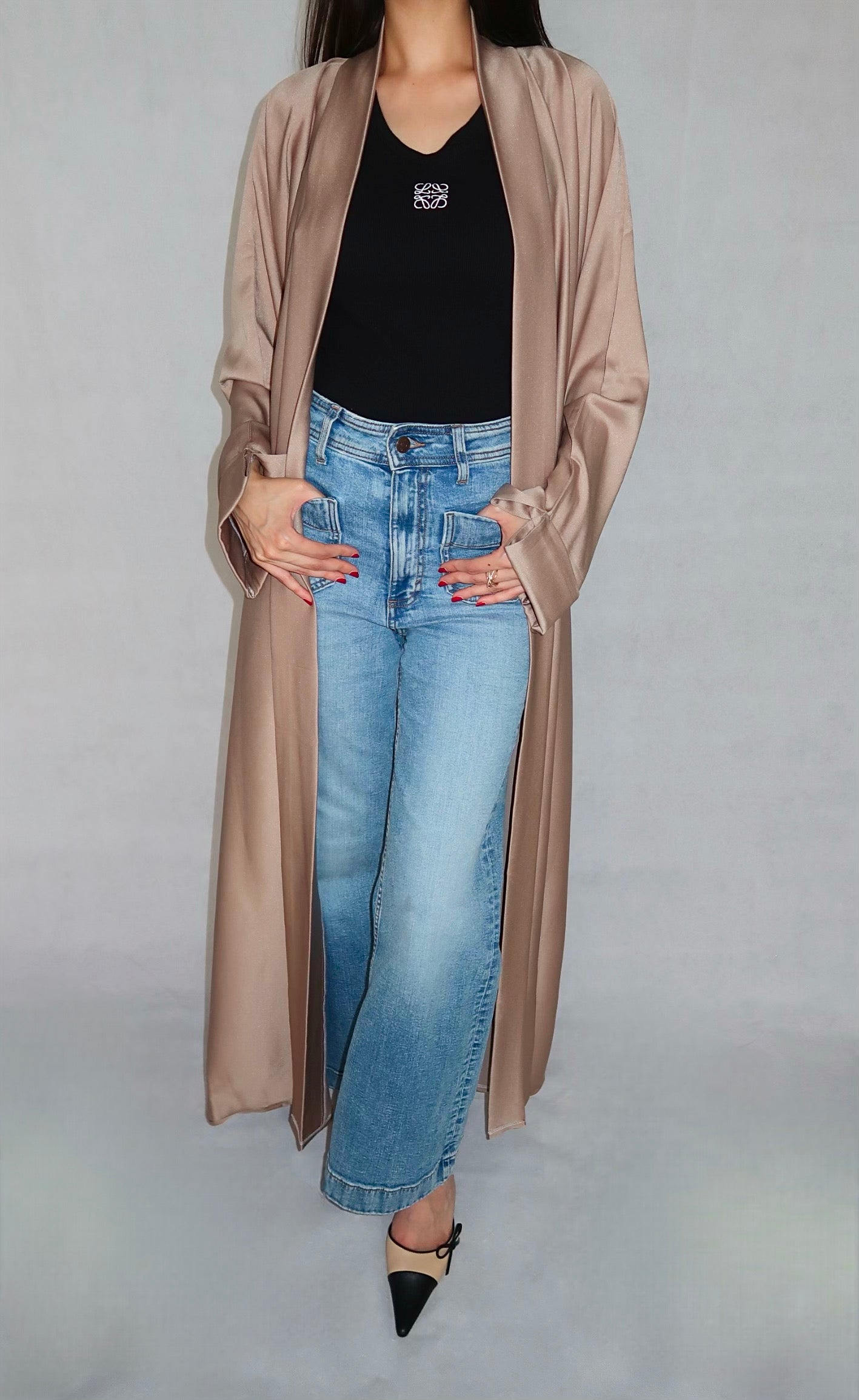 Beige Abaya